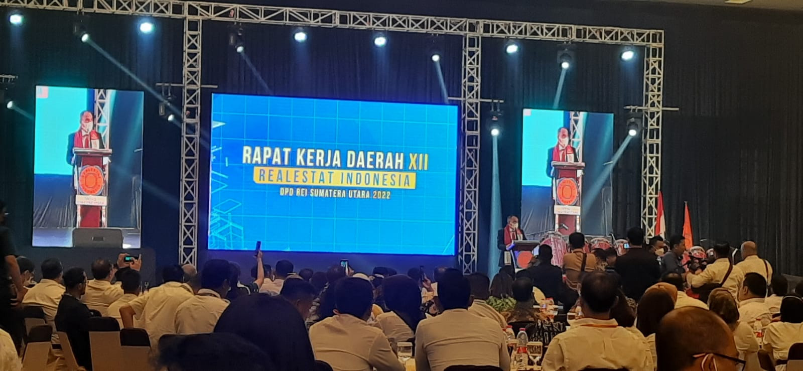 Rapat Kerja Daerah XII Realestad Indonesia DPD REI Sumatera Utara 2022